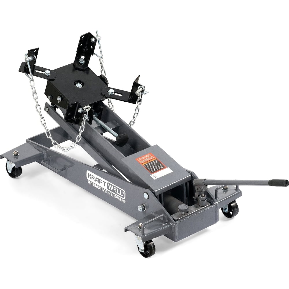 Изображение товара Гидравлическая подкатная тележка KraftWell KRWLTJ1.5 грузоподъемность 1500 кг