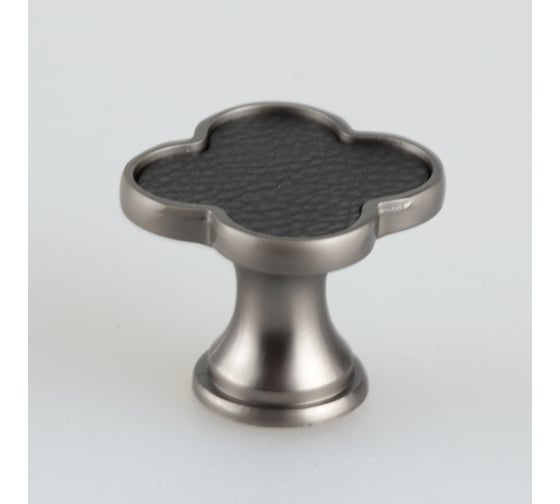 Изображение товара Ручка-кнопка Brante rk.1361.z.knob.grey.black 96 мм графит-черный 107212