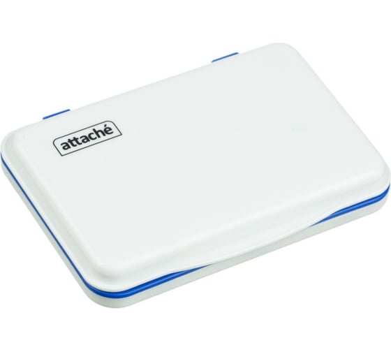 Изображение товара Настольная штемпельная подушка Attache синяя 70x103 мм 1281774
