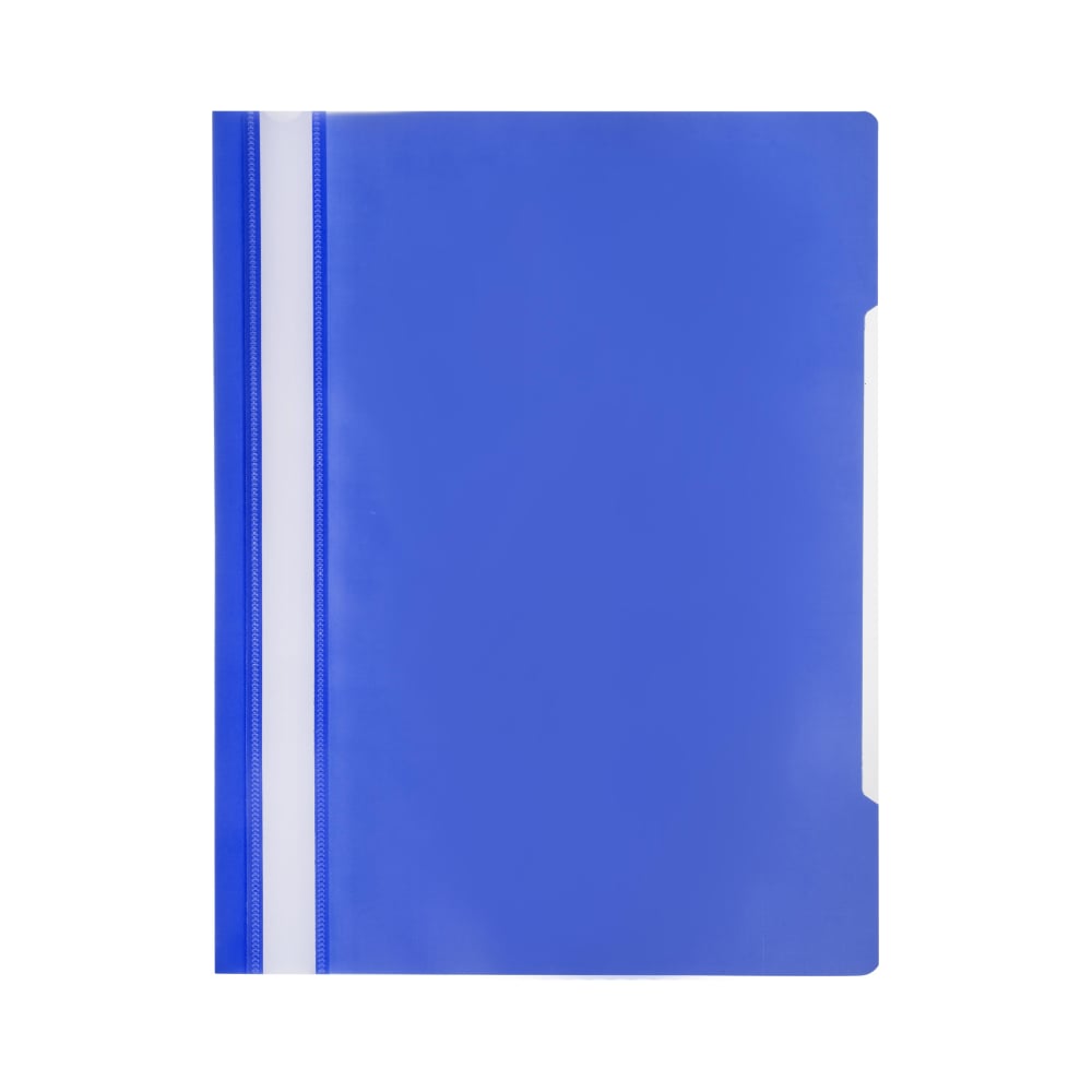 Пластиковый скоросшиватель Attache фотоальбом на 20 магнитных листов 23х28 см винил обложка внутр спираль classique синий