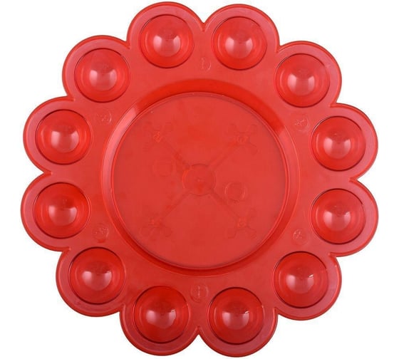 Изображение товара Блюдо для кулича и яиц МУЛЬТИДОМ Пасхальное d тар - 27см, d кулича - 13 см МП76-53