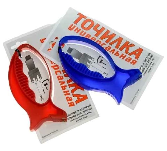 Изображение товара Универсальная точилка для заточки ножей, ножниц, кос, топоров EUROHOUSE PIK033