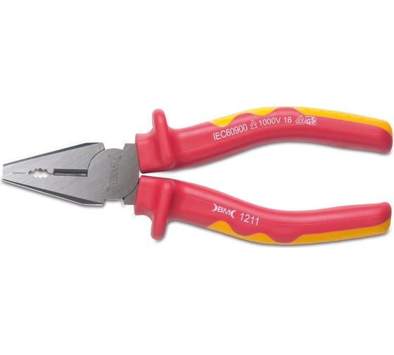 Изображение товара Диэлектрические пассатижи BM Group 200 мм BM-1213