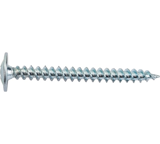 Изображение товара Саморез Rizzel с прессшайбой ПШ 4,2x41 острый цинк 500 шт 00-00467933