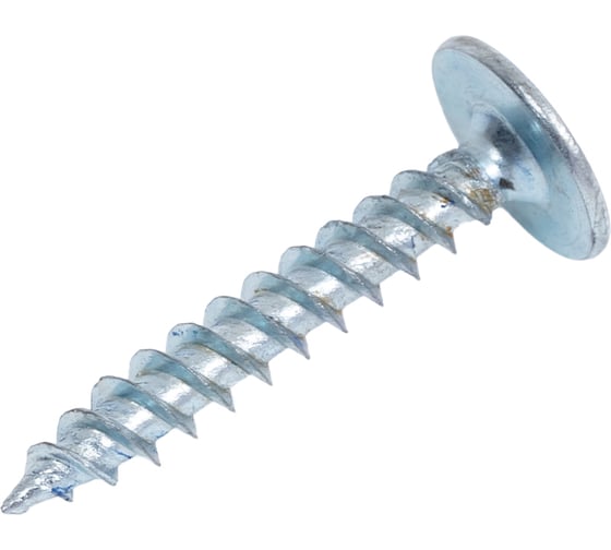 Изображение товара Саморез Rizzel с прессшайбой ПШ 4,2x25 острый цинк 1000 шт 00-00467931