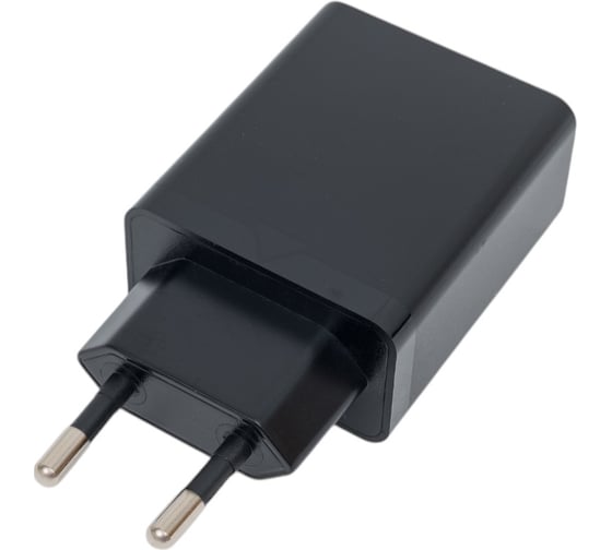 Изображение товара Сетевое зарядное устройство VENTION на 1 порт USB A QC 3.0, 2.4A, черный FABB0-EU