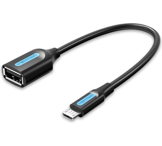 Изображение товара Адаптер переходник VENTION OTG USB 2.0 AF/micro B 5pin - 0.15м CCUBB