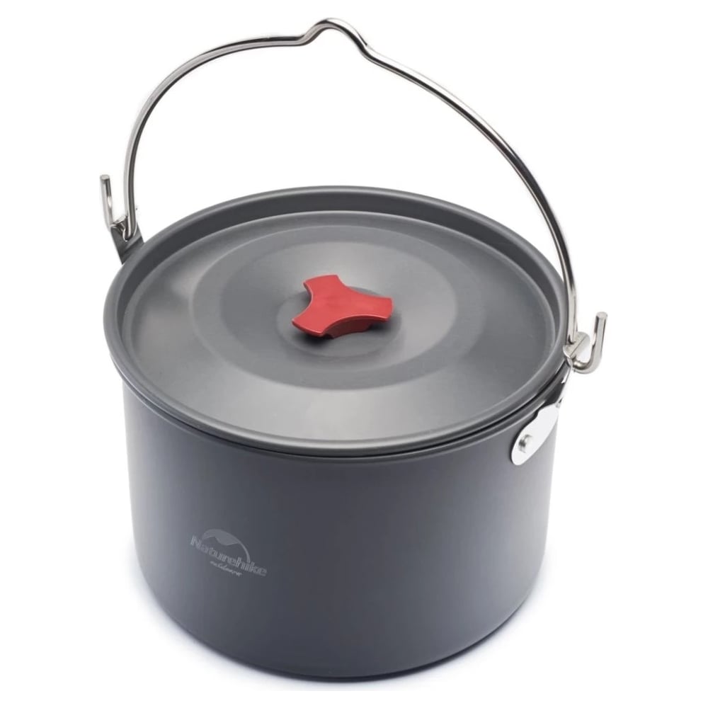 Изображение товара Туристический подвесной котелок Naturehike NH17D021-G 4-6 персон, серый 6927595723173