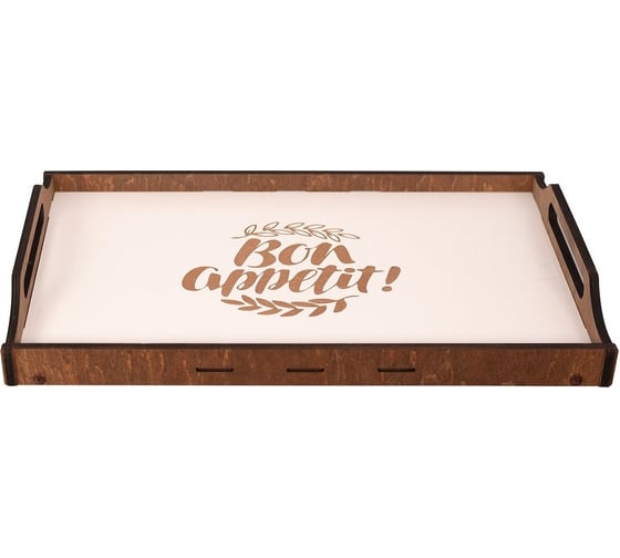 Изображение товара Поднос на ножках МУЛЬТИДОМ размер 30x50x7.5 см МБ18-154