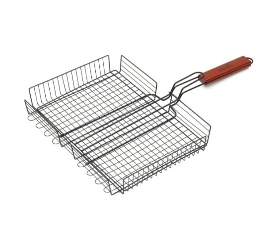 Изображение товара Двойная объемная решетка-гриль с антипригарным покрытием Green glade 7001