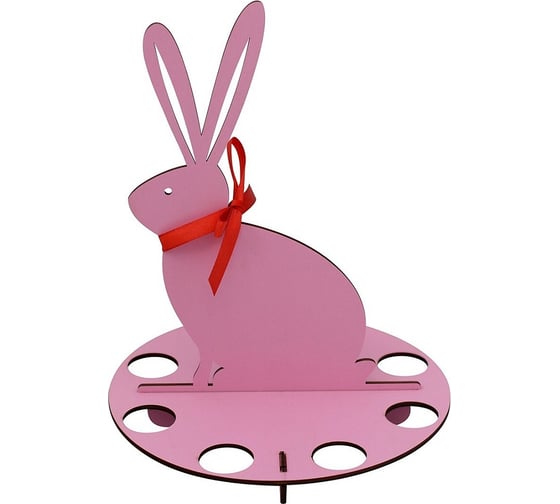 Изображение товара Подставка для яиц МУЛЬТИДОМ Зайка диаметр 20 см, высота 26 см МБ18-253