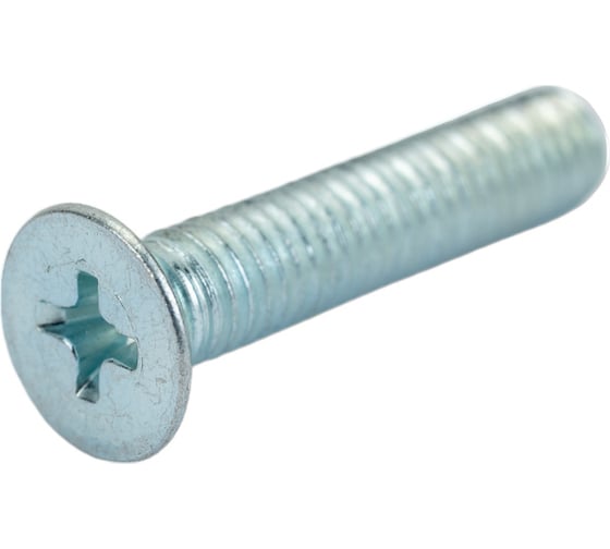 Изображение товара Винт с потайной головкой Невский Крепеж DIN 965 цинк, M5x25, 1 кг 830427