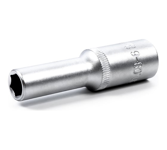Изображение товара Головка торцевая длинная 8 мм, 3/8"DR Станкоимпорт CS-38.11.08-6