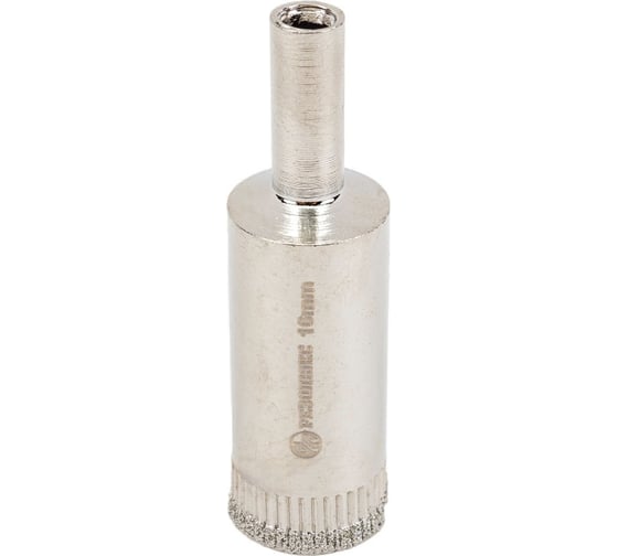 Изображение товара Коронка алмазная без направляющего сверла по стеклу и керамической плитке 16 мм РЕЗОЛЮКС 63016