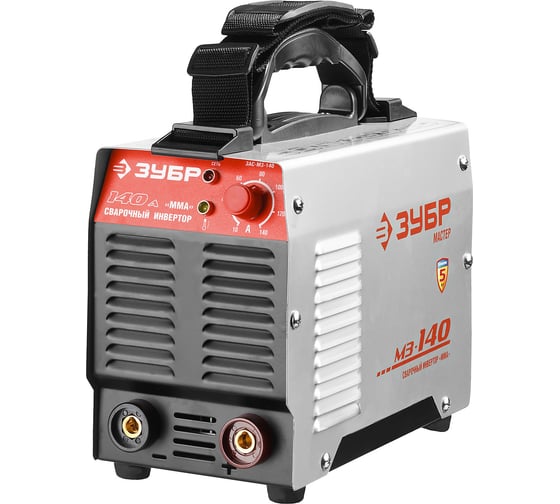 Изображение товара Инвертор 10-140 А, ММА ЗУБР ЗАС-М3-140