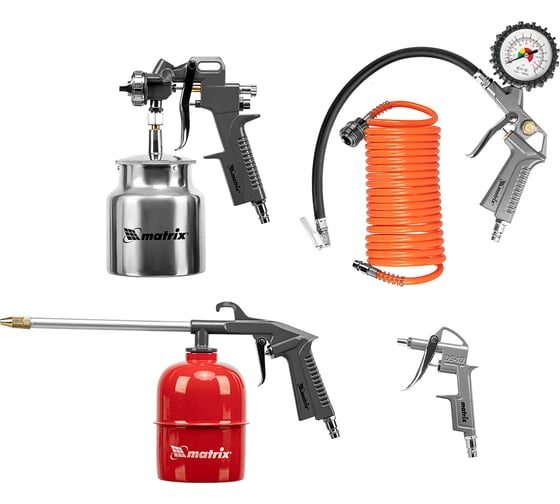 Изображение товара Набор пневмоинструмента MATRIX 57302