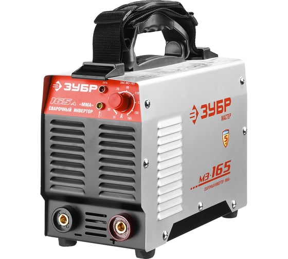 Изображение товара Инвертор 10-165 А, ММА ЗУБР ЗАС-М3-165