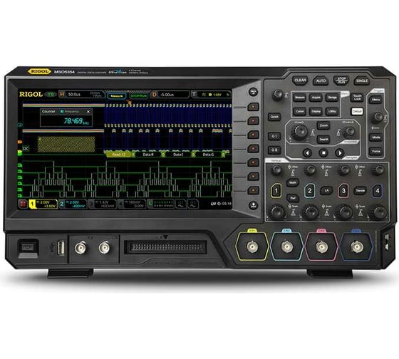 Изображение товара Цифровой осциллограф Rigol MSO5104, 100 МГц, 4 аналоговых канала, 16 цифровых MSO5104-BND