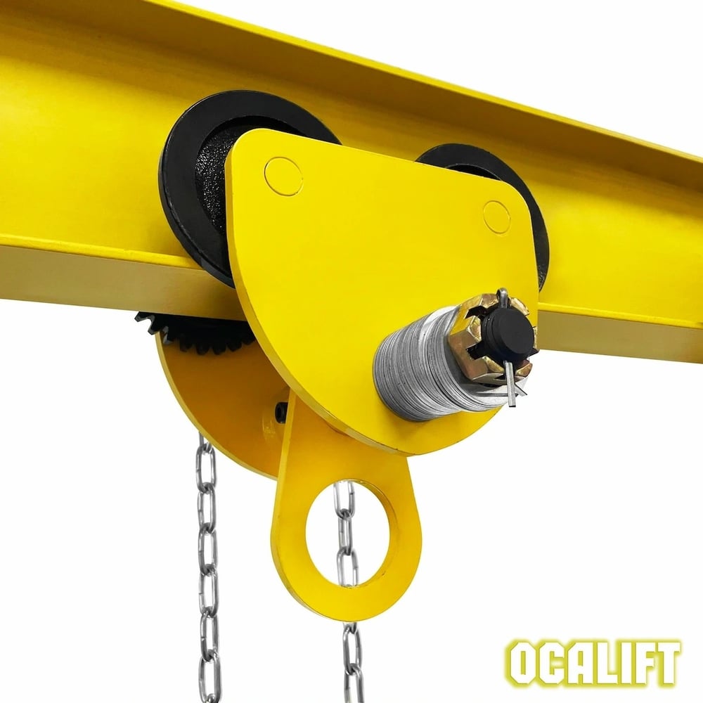 Изображение товара Каретка ручная OCALIFT 0,5т 6м тип GCL тележка на двутавр с ручным приводом gcl500x6c