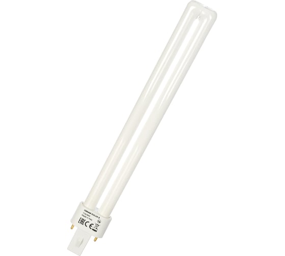 Изображение товара Компактная люминесцентная лампа Osram DULUX S 11W/840 G23 4099854123382