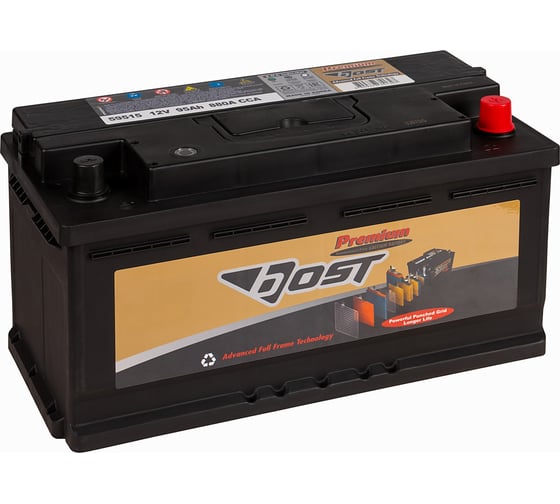 Изображение товара Аккумулятор BOST PREMIUM 59515 95R 880A, 353x175x175 451156