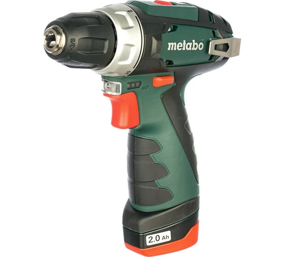 Изображение товара Аккумуляторная дрель Metabo PowerMaxx BS 12 В, 1х2.0, патрон, сумка 600079500