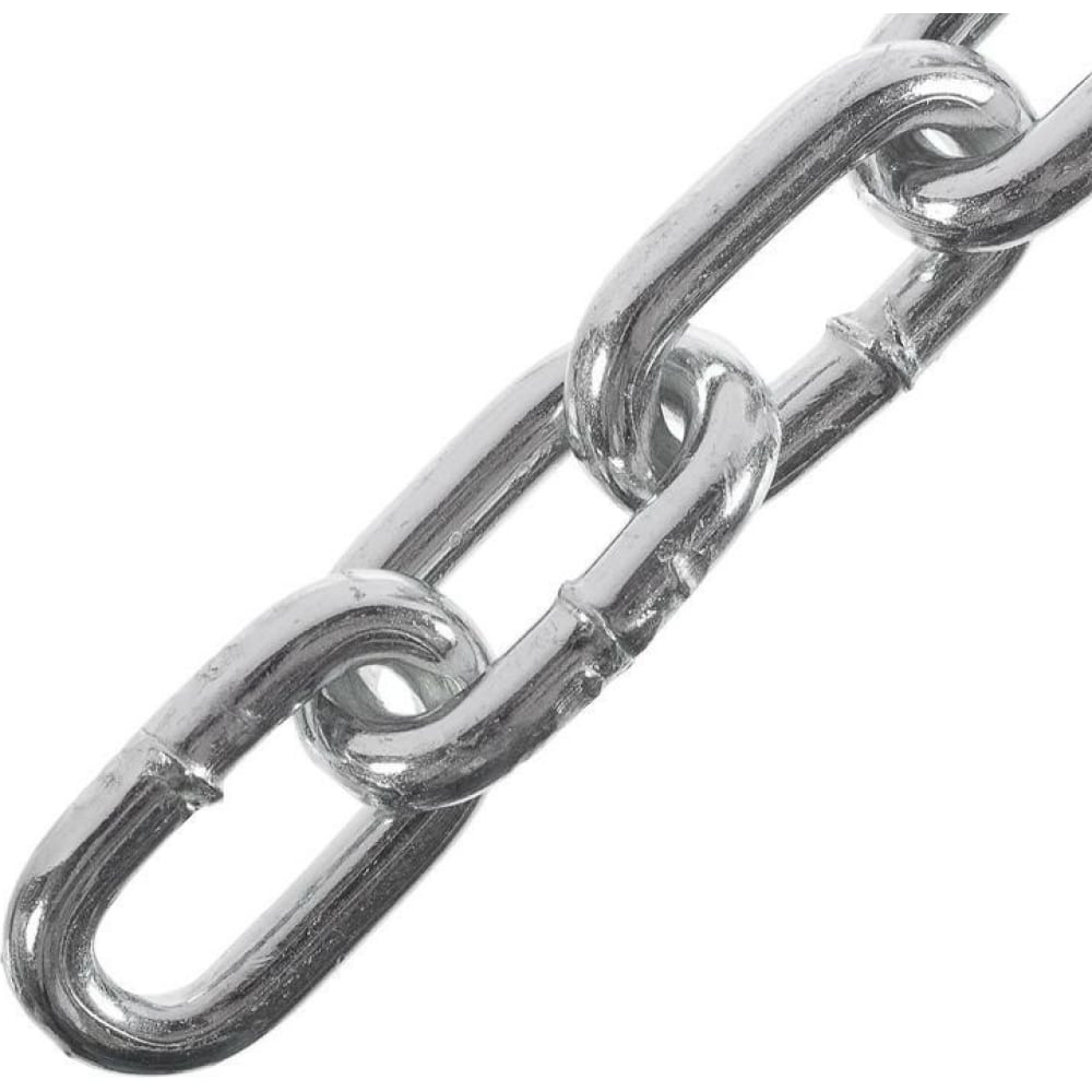 Сварная короткозвенная оцинкованная цепь Rizzel короткозвенная оцинкованная цепь металлсервис