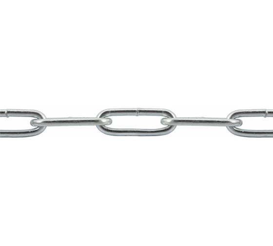 Изображение товара Сварная длиннозвенная цепь Rizzel DIN 763 М6 30м 00000313227
