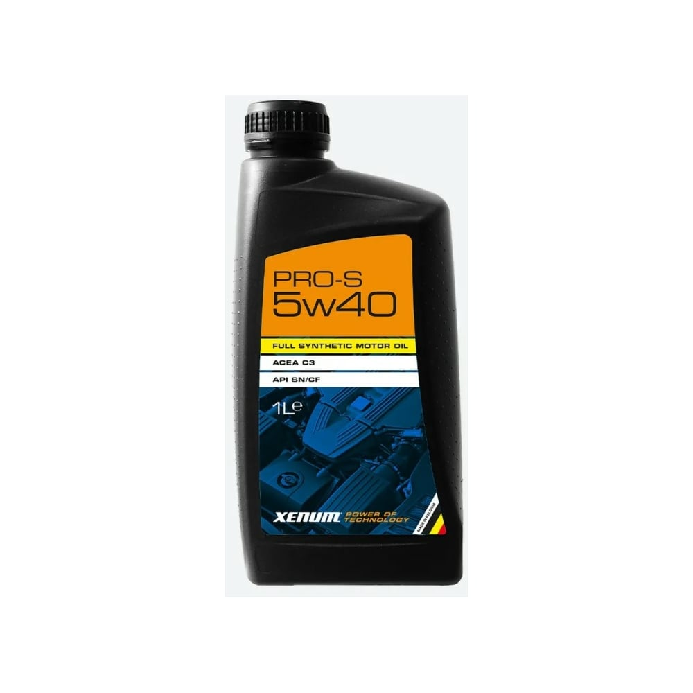 Высокоэффективное синтетическое моторное масло XENUM 5W40 1792001A PRO S 5W40 - фото 1