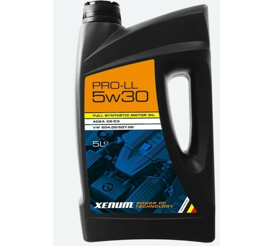 Изображение товара Моторное масло XENUM PRO LL 5W30, 5 л, высокоэффективное, синтетическое 1204005A