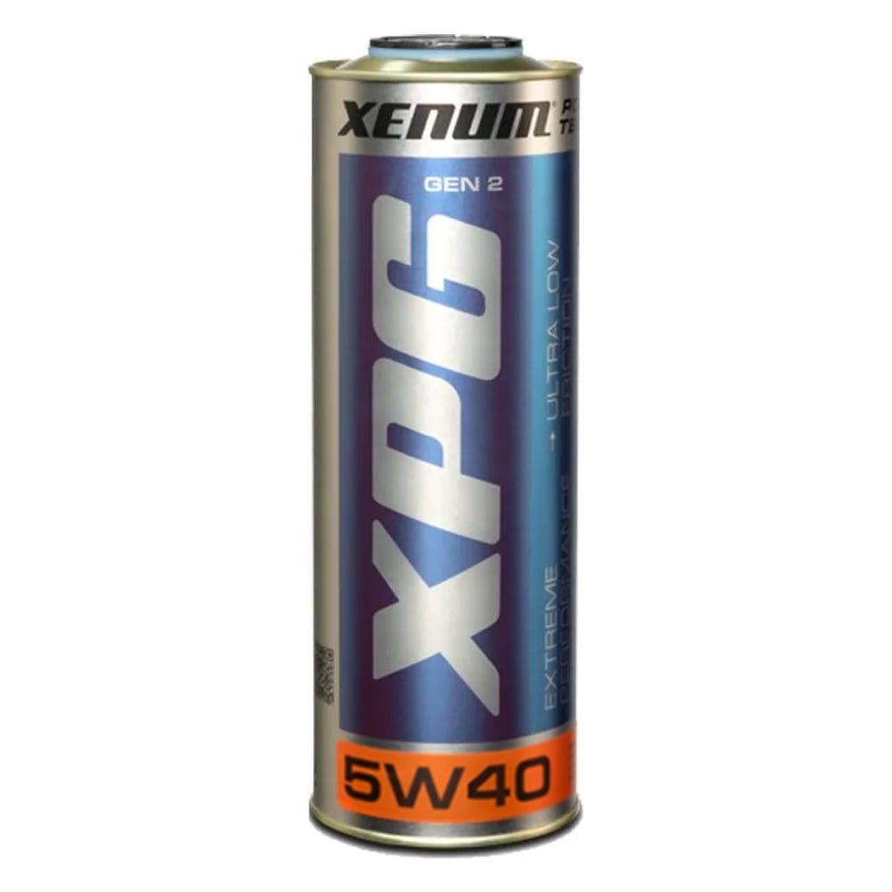 Изображение товара Моторное масло XENUM XPG 5W40 синтетическое с эстровыми добавками 1 л