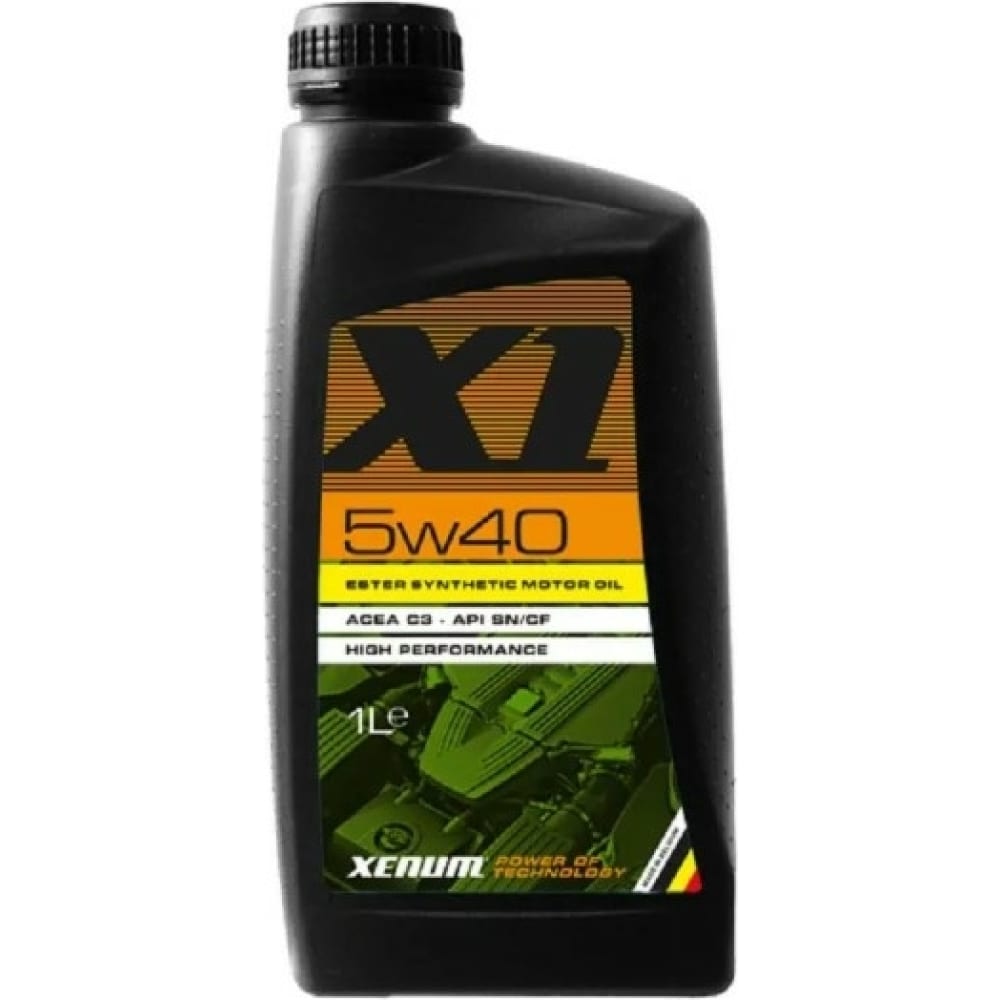 Высокоэффективное синтетическое моторное масло XENUM 5W40 1167001A X1 5W40 - фото 1