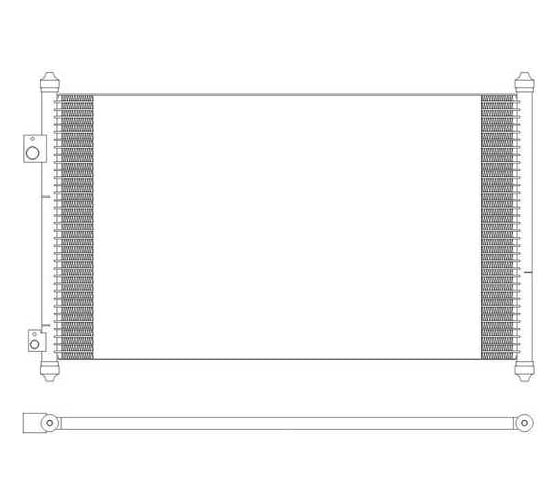 Изображение товара Радиатор кондиционера Sakura 52119817
