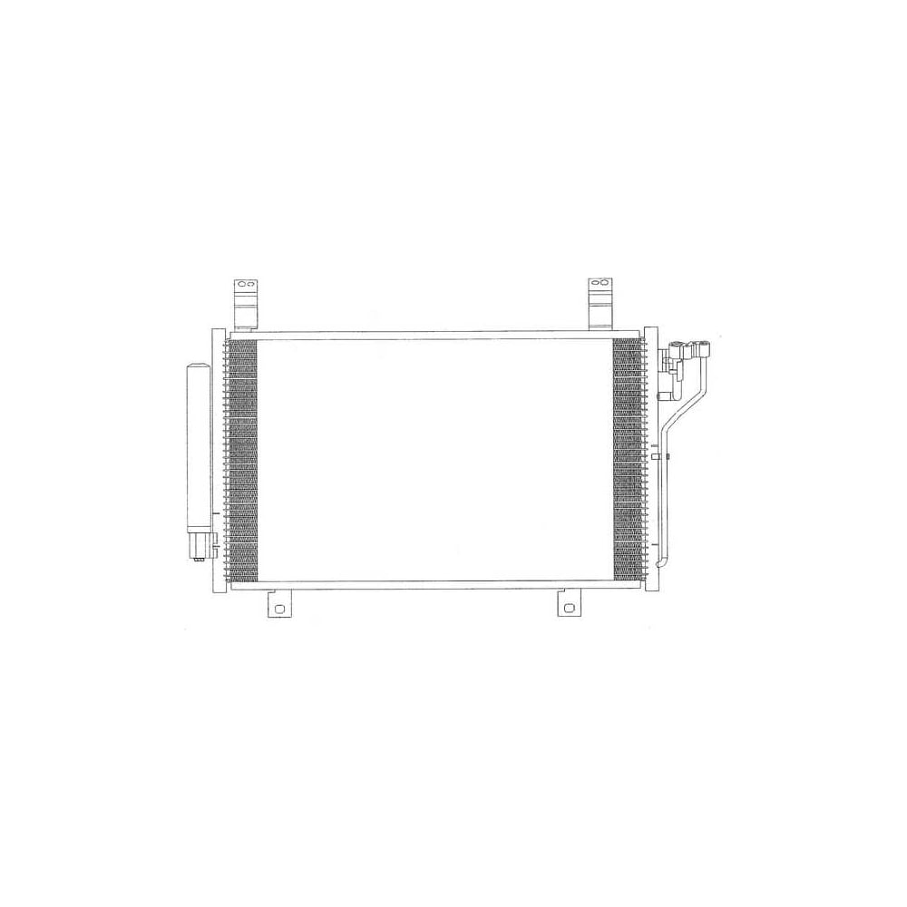 Изображение товара Радиатор кондиционера Sakura 53019804 для Mazda CX-5