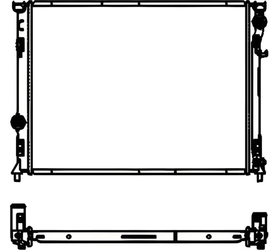 Изображение товара Радиатор системы охлаждения Sakura 30911013