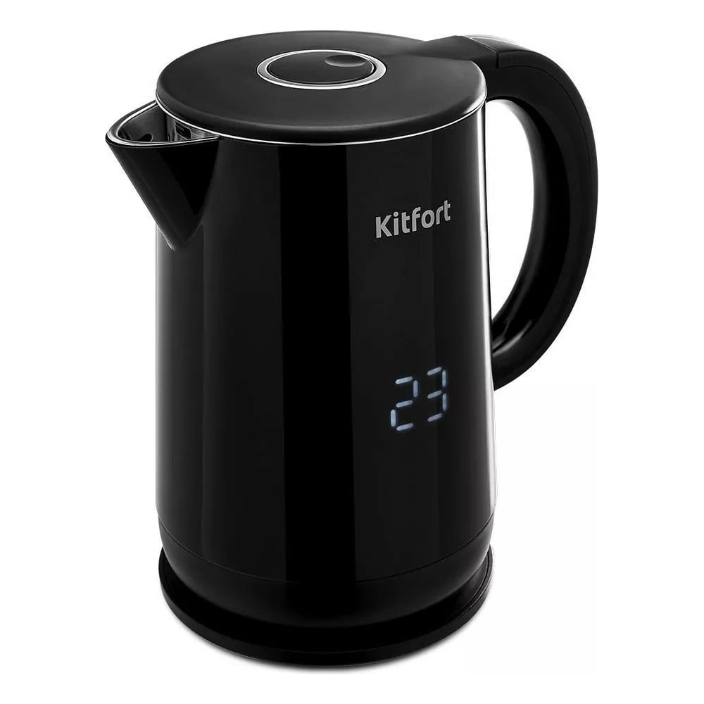 Чайник KITFORT, цвет черный КТ-6173 - фото 1
