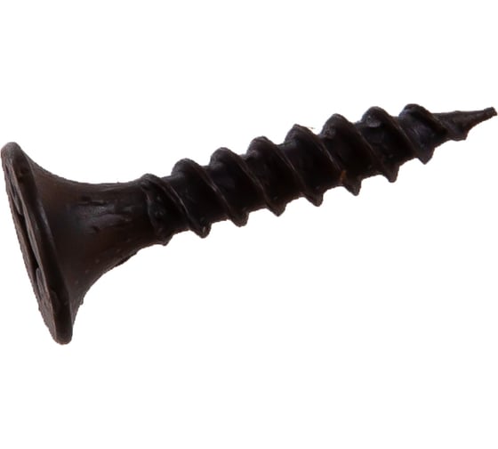 Изображение товара Саморезы черные по гипроку к металлу (250 штук, 3.5 х 19) ХВАТ 22519-4