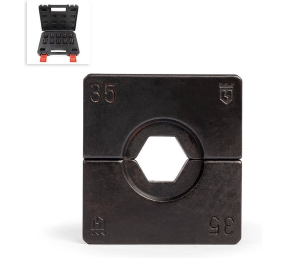 Изображение товара Набор матриц (10 шт) для опрессовки НМ-300-ТА КВТ 61034