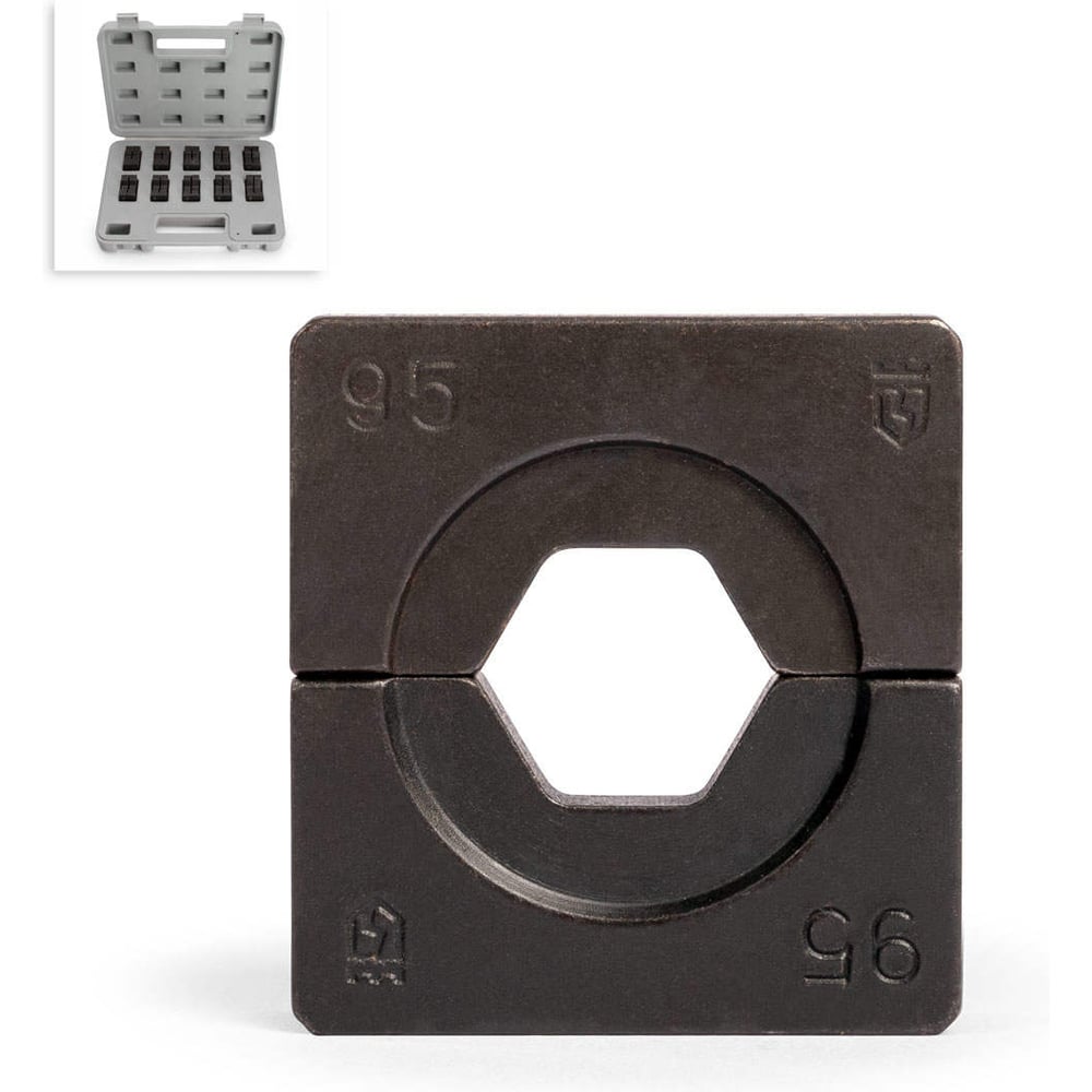 Изображение товара Набор матриц для опрессовки НМ-300-DIN 10 шт КВТ