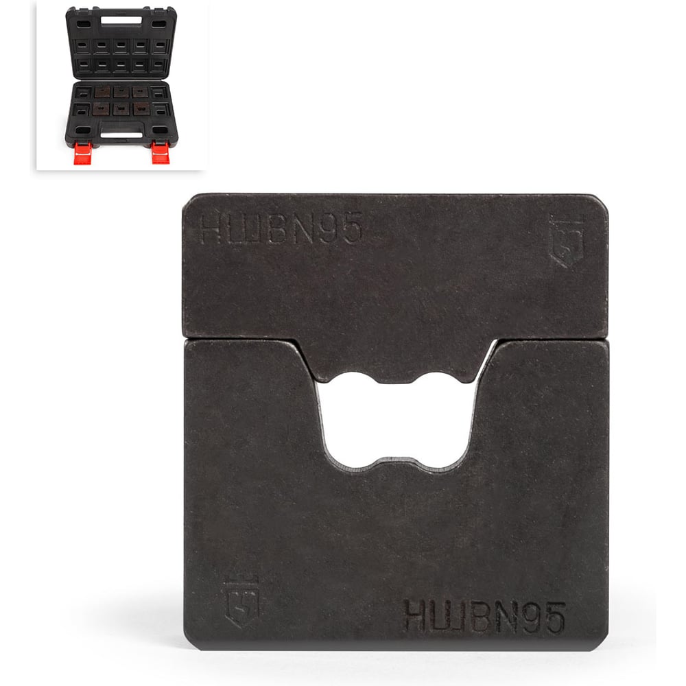 Изображение товара Набор матриц для опрессовки НМ-300-НШВИ КВТ 61037 6 шт универсальный