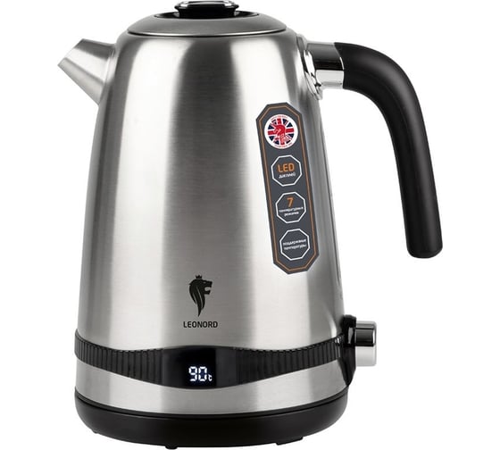 Изображение товара Электрический чайник Leonord LE- 1501 1.7 л стальной 104859