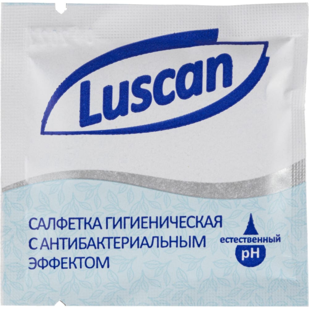 Антибактериальные влажные салфетки Luscan косметические салфетки luscan