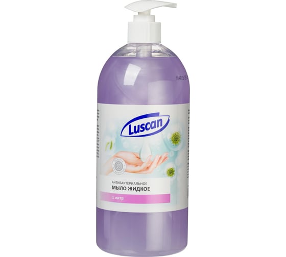 Изображение товара Антибактериальное жидкое мыло Luscan с дозатором 1 л 1566939