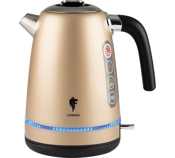 Изображение товара Электрический чайник Leonord LE- 1503 1.7 л стальной, цветной 104861