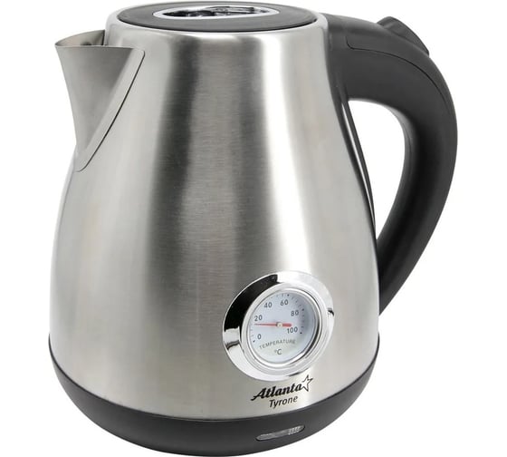Изображение товара Металлический электрический чайник Atlanta ATH-2438 black