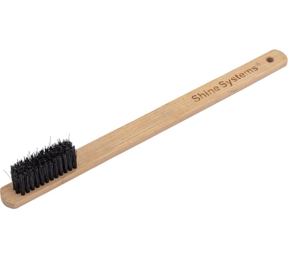 Изображение товара Щетка для труднодоступных мест Shine systems Bamboo Brush 20 см SS571