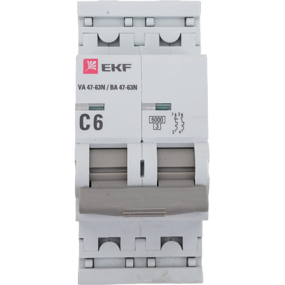 Автоматический выключатель EKF выключатель автоматический модульный 3п d 16а 4 5ка ва 101 dekraft 11126dek