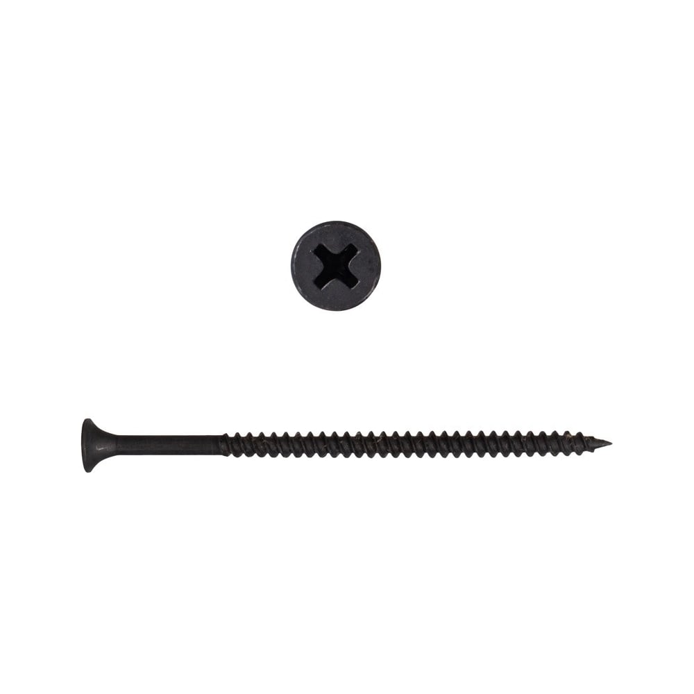 Изображение товара Универсальный саморез КРЕП-КОМП черный 4,2х76 2500 шт