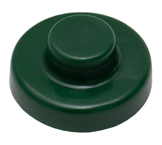 Изображение товара Колпачки для самосверлящих шурупов кровельных и сэндвич-панелей КРЕП-КОМП зеленый, 500 шт. кк зеленый