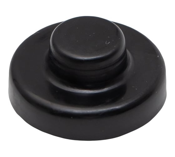 Изображение товара Колпачки для самосверлящих шурупов кровельных и сэндвич-панелей КРЕП-КОМП черный, 500 шт. кк черный